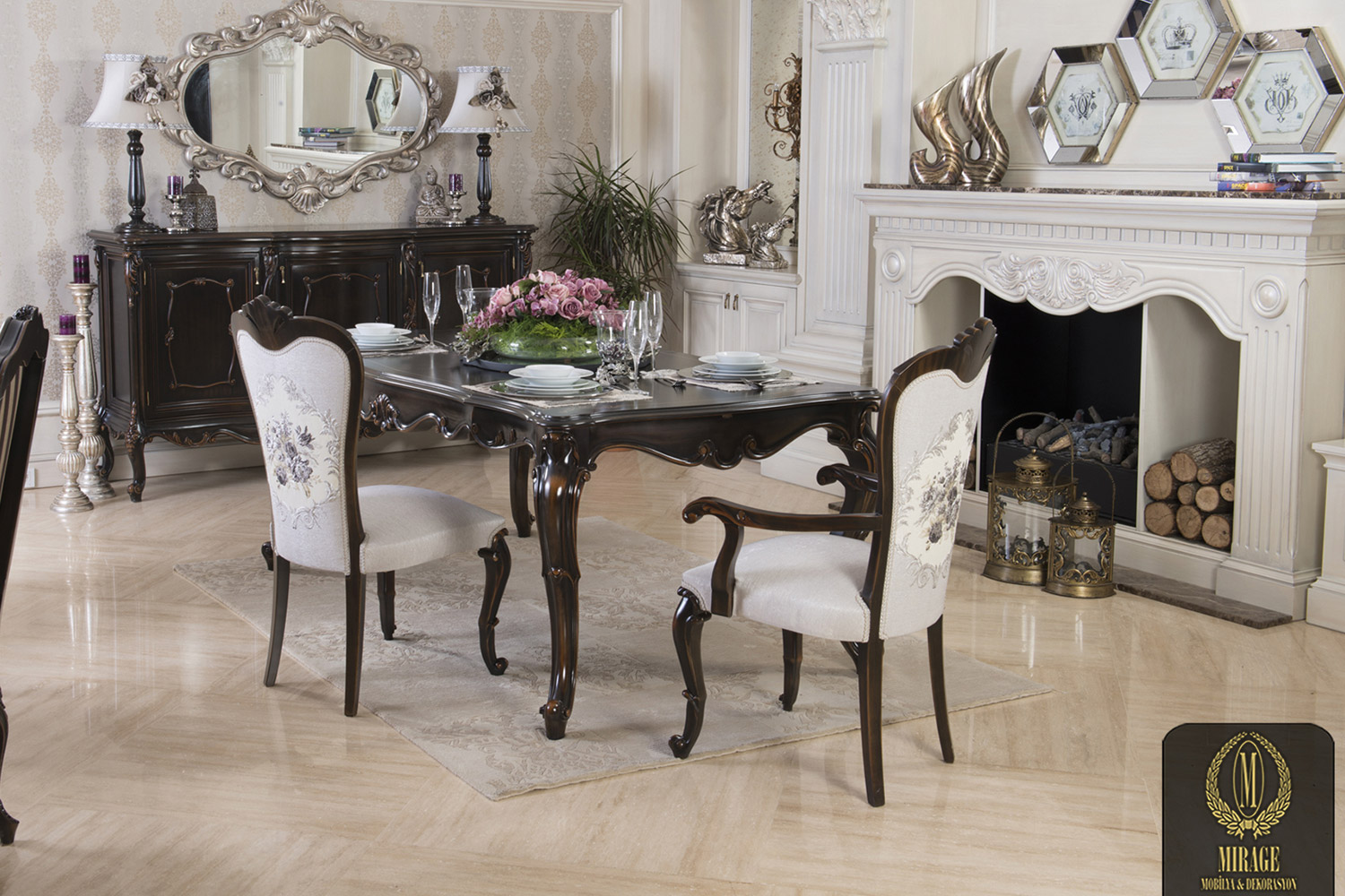 Mirage Furniture - Masiva Dining Room