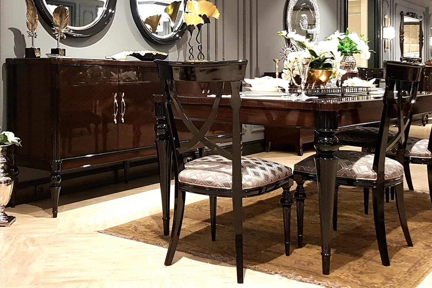 Mirage Furniture - Milan Dining Room