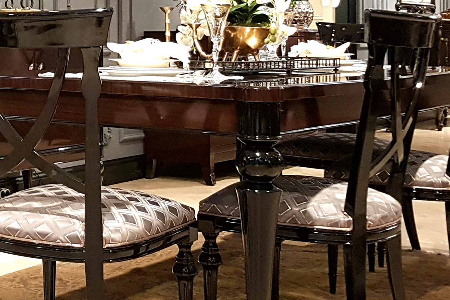 Mirage Furniture - Milan Dining Room