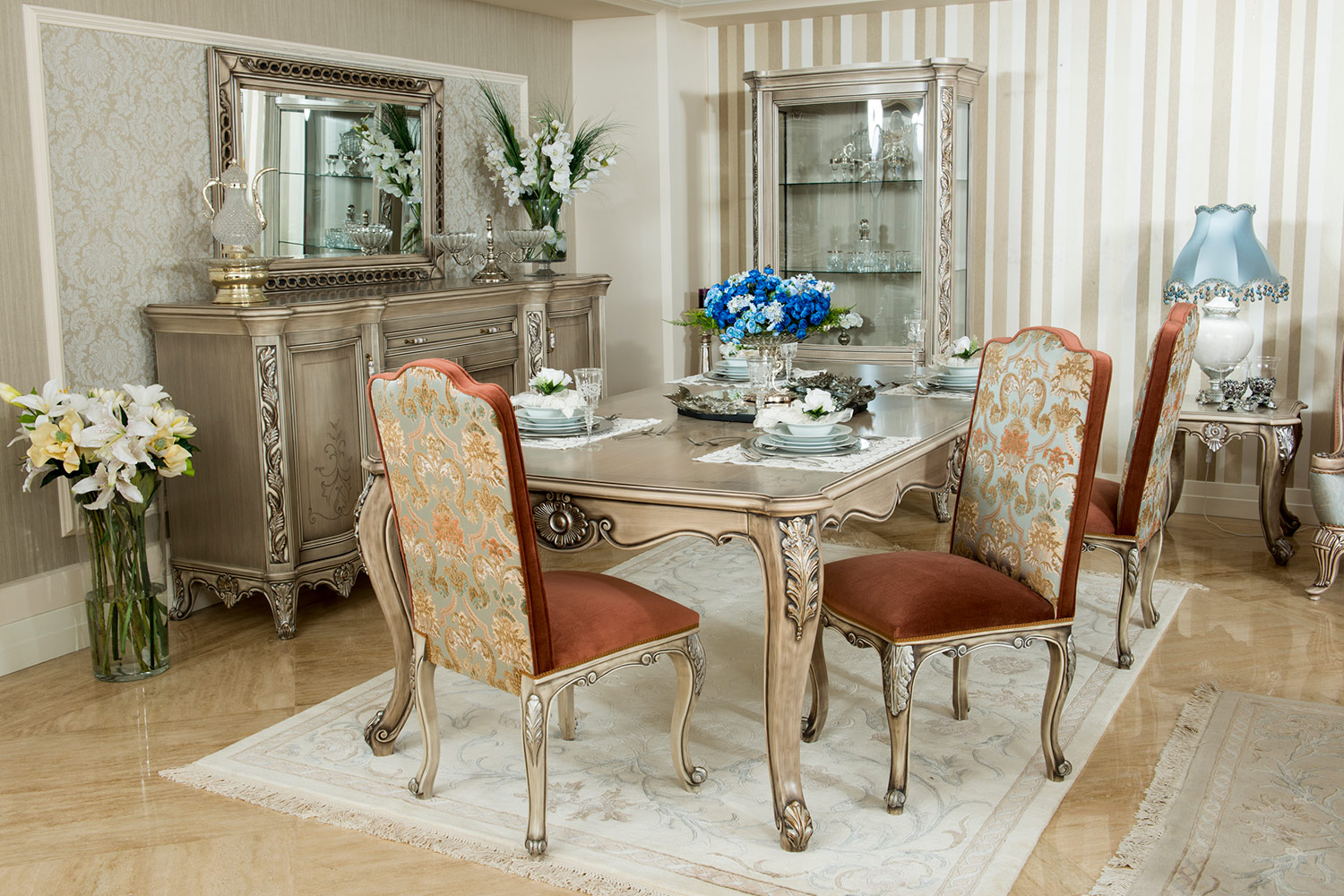 Mirage Furniture - Mona Lisa Dining Room