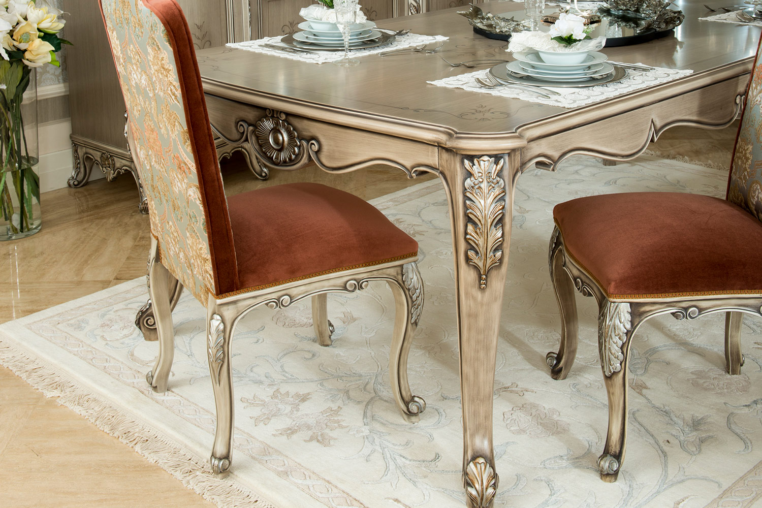 Mirage Furniture - Mona Lisa Dining Room