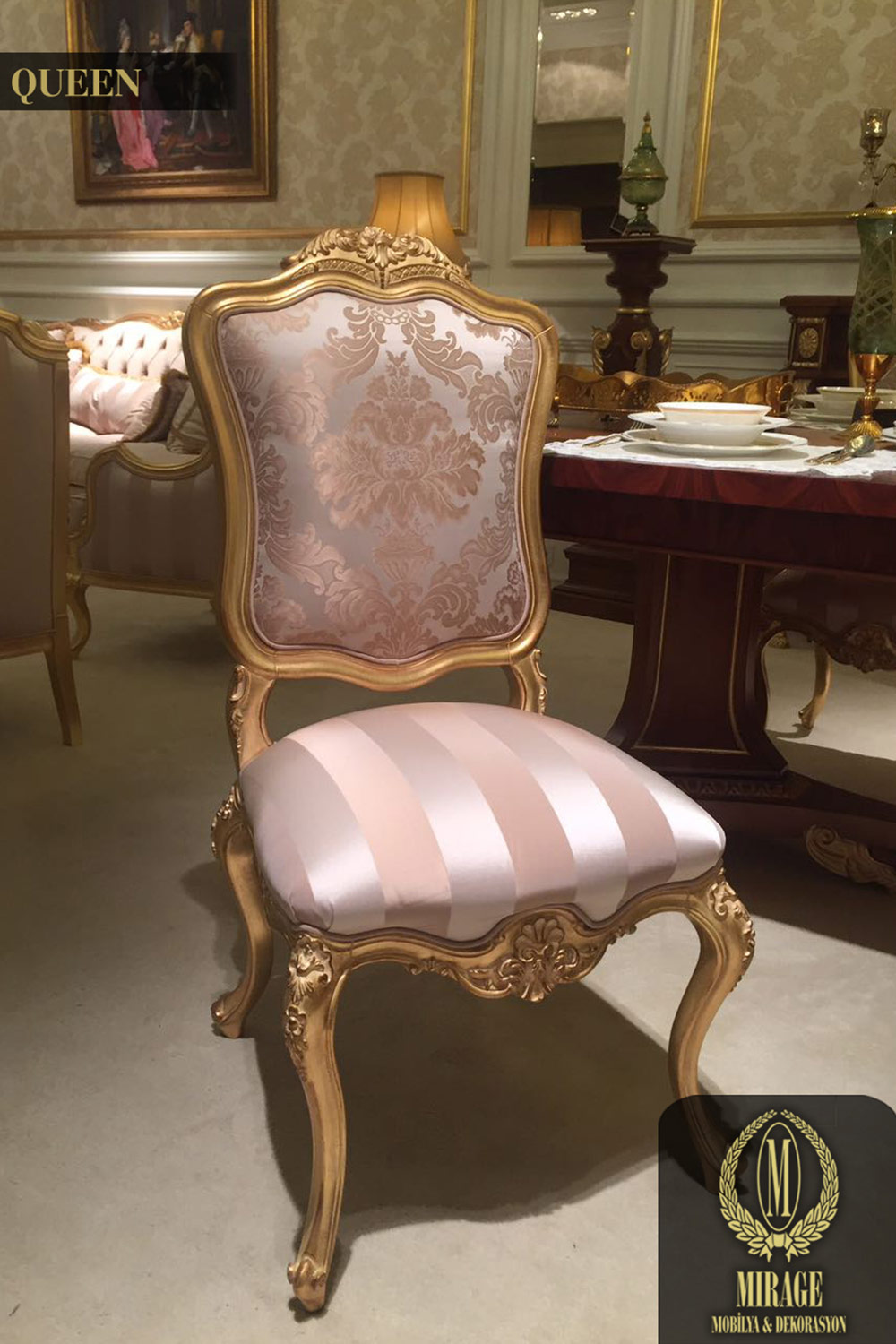 Mirage Furniture - Queen Dining Room